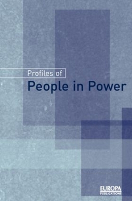 Profiles of People in Power book