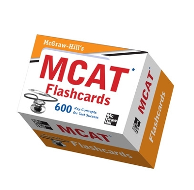 McGraw-Hill's MCAT Flashcards book