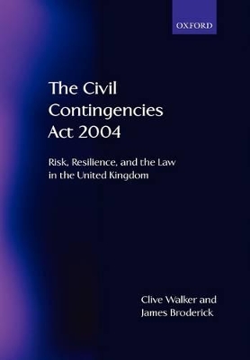 Civil Contingencies Act 2004 book