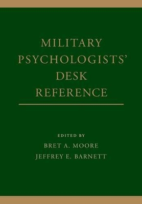 Military Psychologists' Desk Reference book