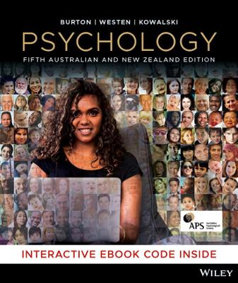 Psychology 5E Australian and New Zealand Hybrid by Lorelle J. Burton