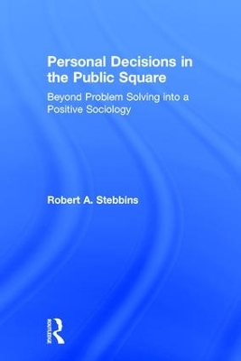 Personal Decisions in the Public Square book