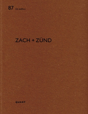 Zach + Zünd: De aedibus 87 book