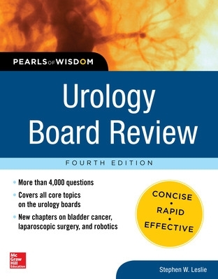 Urology Board Review Pearls of Wisdom, Fourth Edition book