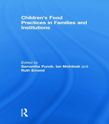 Children's Food Practices in Families and Institutions book