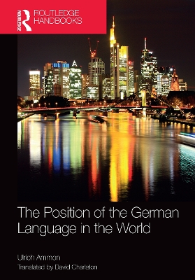 The Position of the German Language in the World book
