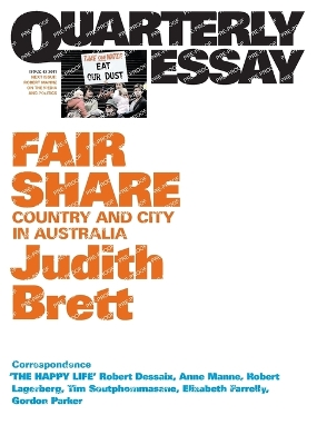 Fair Share: Country And City In Australia: Quarterly Essay 42 book