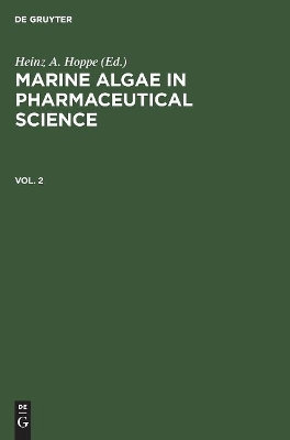 Marine Algae in Pharmaceutical Science. Vol. 2 book