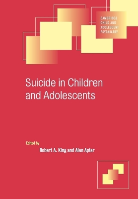 Suicide in Children and Adolescents book