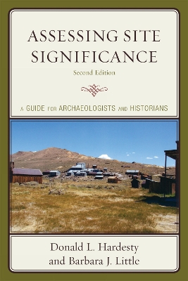 Assessing Site Significance by Donald L. Hardesty