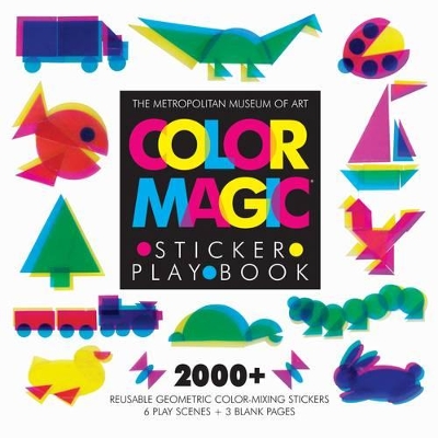 Color Magic Sticker Play Book book