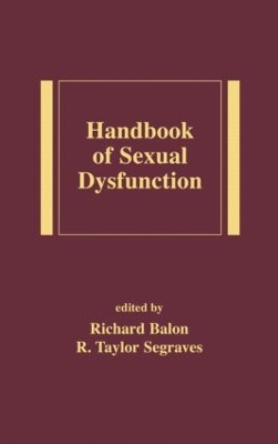 Handbook of Sexual Dysfunction book