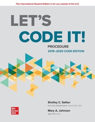 ISE Let's Code It! Procedure 2019-2020 Code Edition book