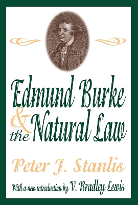 Edmund Burke and the Natural Law book