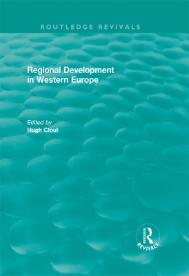 Routledge Revivals: Regional Development in Western Europe (1975) book