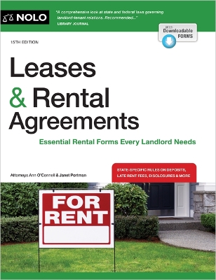 Leases & Rental Agreements book