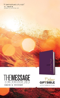 Message Deluxe Gift Bible, Purple book