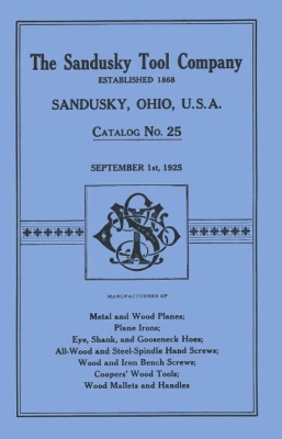 Sandusky Tool Co. 1925 Catalog: Catalog No. 25, September 1st, 1925 book