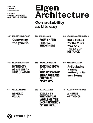 EigenArchitecture book