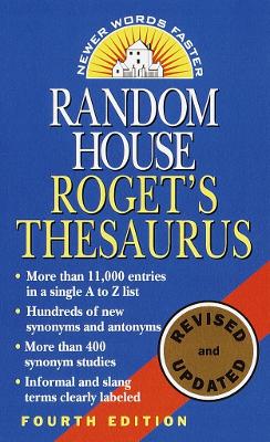 Random House Roget's Thesaurus book