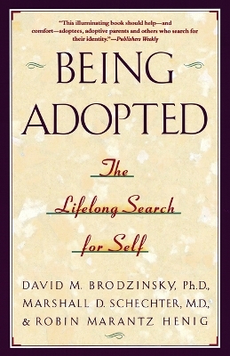Being Adopted book