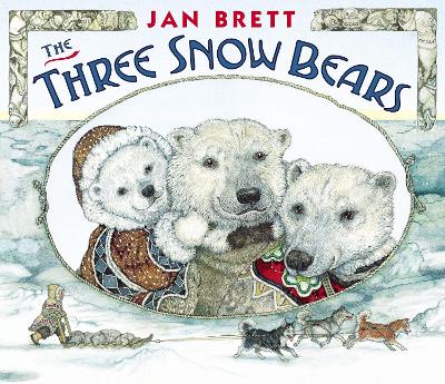 The Three Snow Bears (Oversized Lap Board Book) by Jan Brett