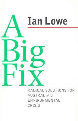 A Big Fix by Ian Lowe