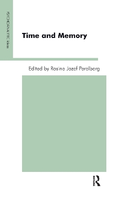 Time and Memory by Rosine J. Perelberg