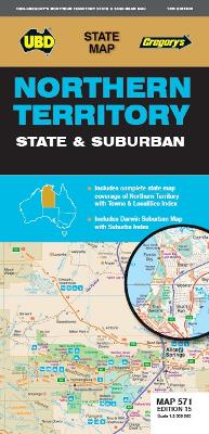 Northern Territory State & Suburban Map 571 15th ed book