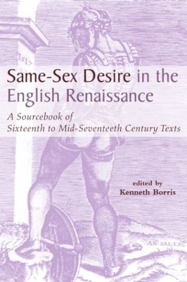 Same-Sex Desire in the English Renaissance book