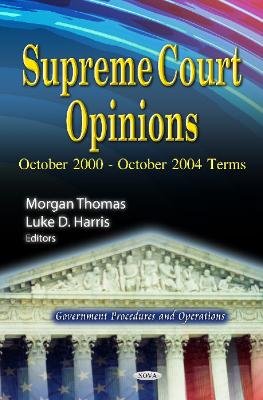 Supreme Court Opinions book