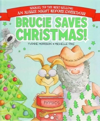Brucie Saves Christmas book