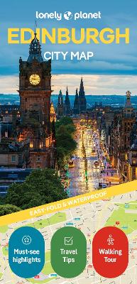Lonely Planet Edinburgh City Map book