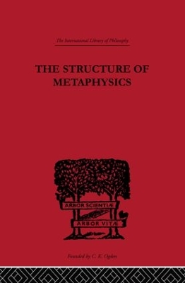 Structure of Metaphysics book