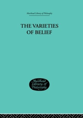 Varieties of Belief by Paul Helm