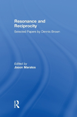 Resonance and Reciprocity by Jason Maratos