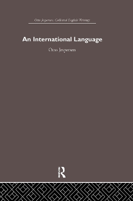 International Language by Otto Jespersen