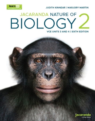 Jacaranda Nature of Biology 2 VCE Units 3 and 4, learnON & Print book