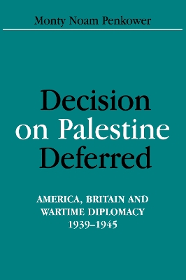 Decision on Palestine Deferred book