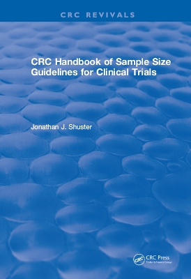 CRC Handbook of Sample Size Guidelines for Clinical Trials book