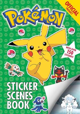 Official Pokemon Sticker Scenes Book book