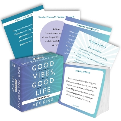 Good Vibes, Good Life Calendar 2026: Daily Inspiration for Living Your Best Life book