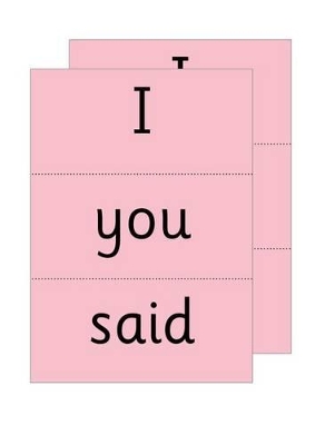 Read Write Inc. Phonics: Red Word Cards book
