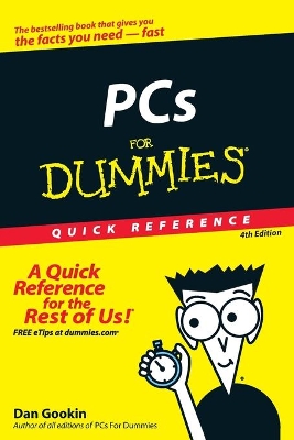 PCs For Dummies Quick Reference book