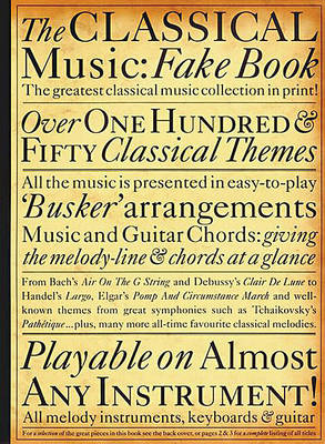 Classical Music Fake Book book