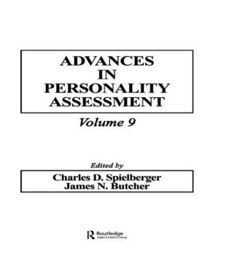 Advances in Personality Assessment by James N. Butcher