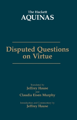 Disputed Questions on Virtue book