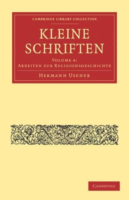 Kleine Schriften book