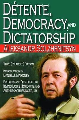 Detente, Democracy and Dictatorship book