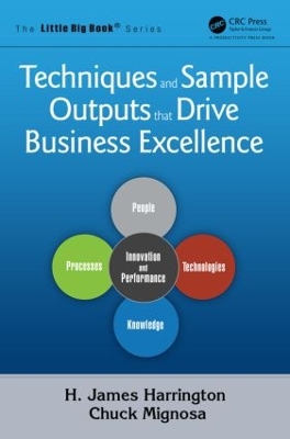 Techniques and Sample Outputs That Drive Business Excellence by H. James Harrington